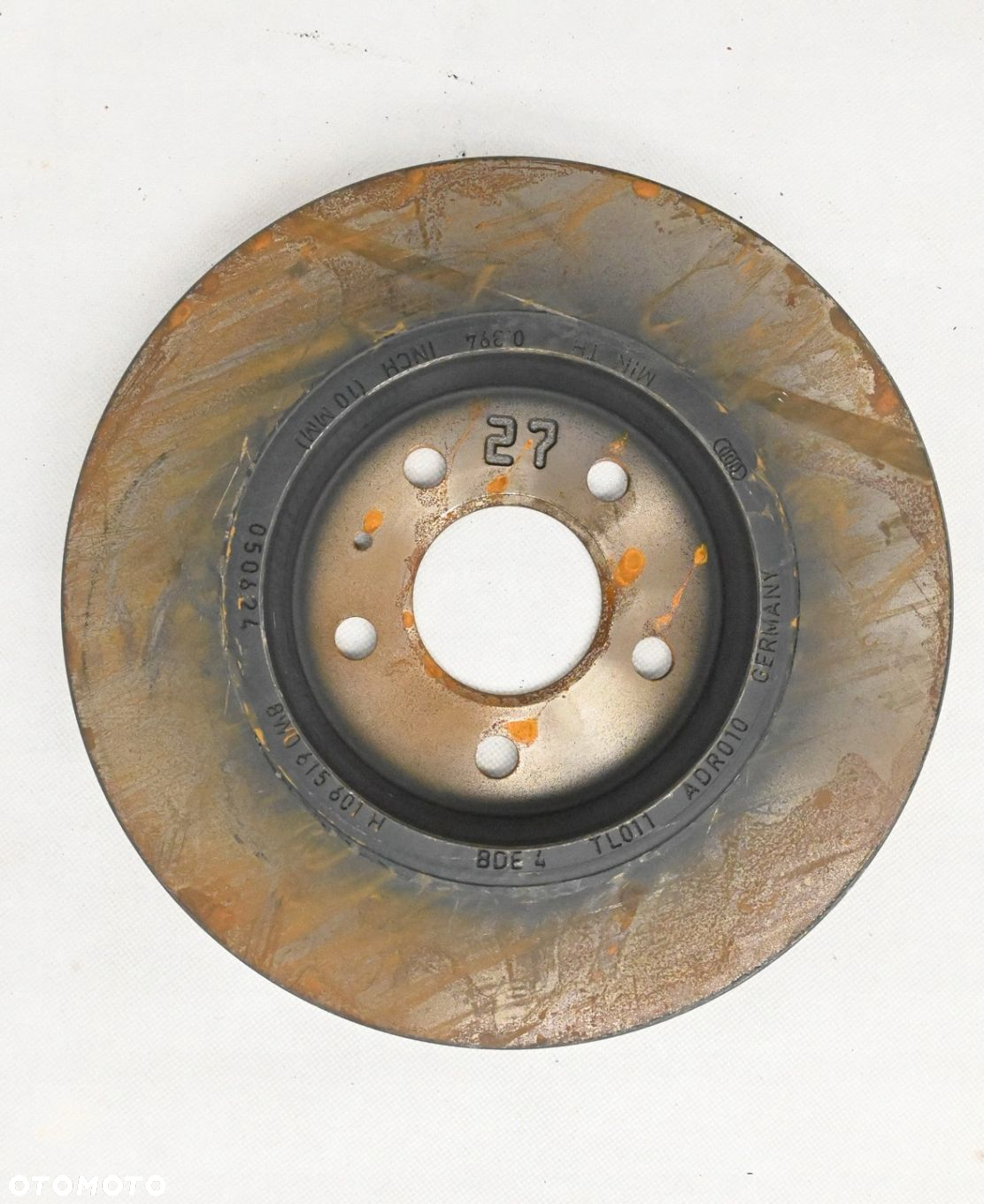 TARCZE HAMULCOWE TYŁ 300X12mm AUDI A4 B9 8W 8W0615601H - 2
