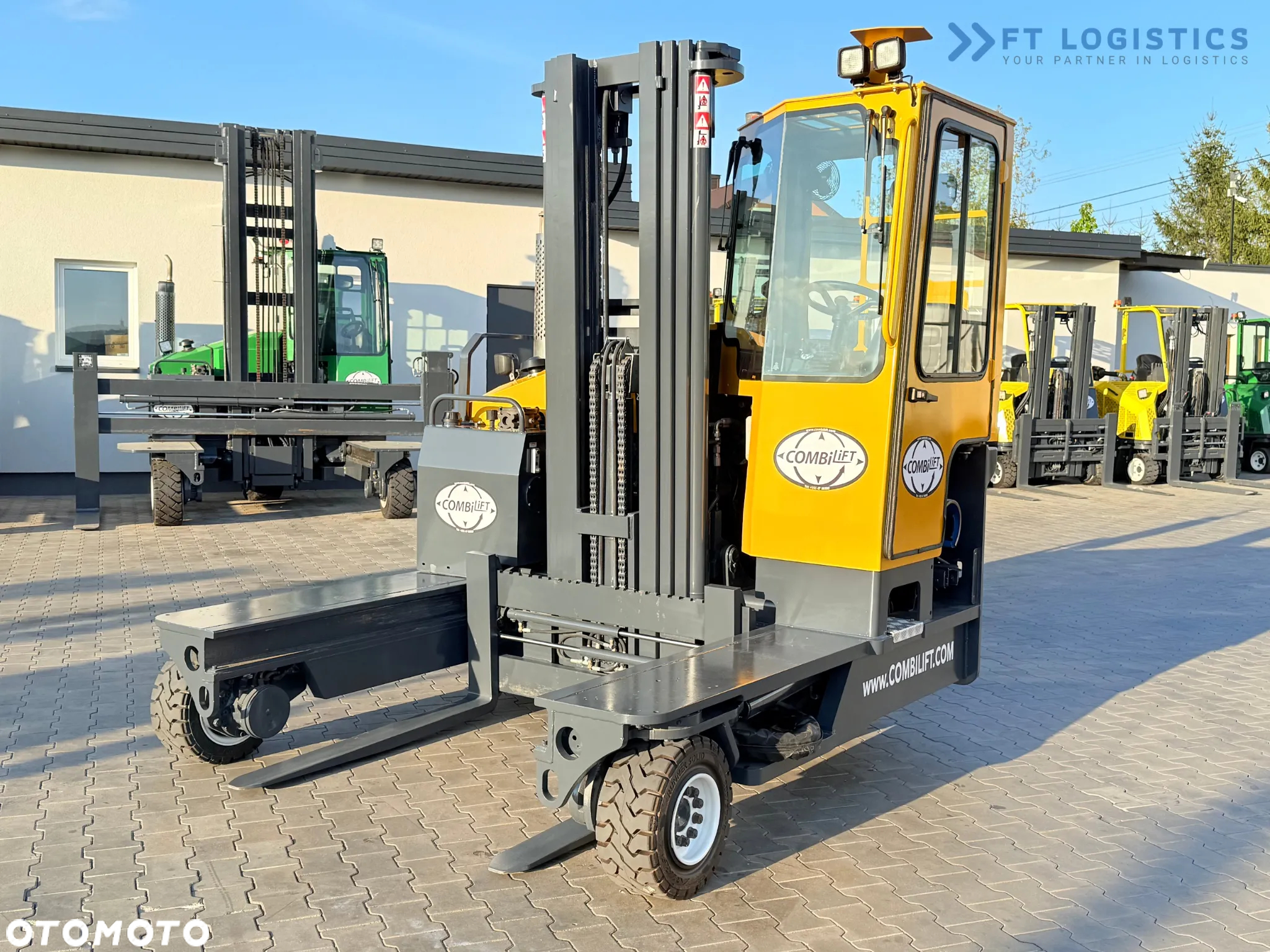 Combilift C4000 / GAS / TRIPLEX - 5600MM / WOLNY SKOK / PRZESUW WIDEŁ / JAK NOWY - 15