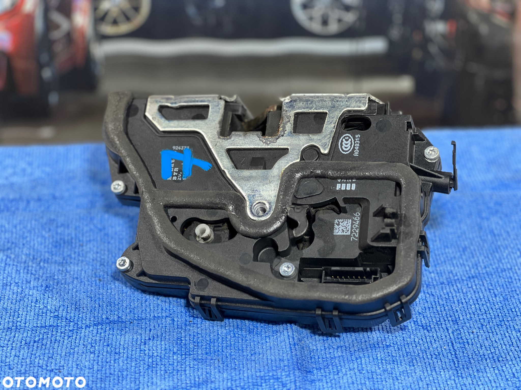 BMW E60 E70 E87 E90 F10 F20 F30 F31  ZAMEK SYSTEMOWY PRAWY PRZÓD 7 PIN 7229466 - 3