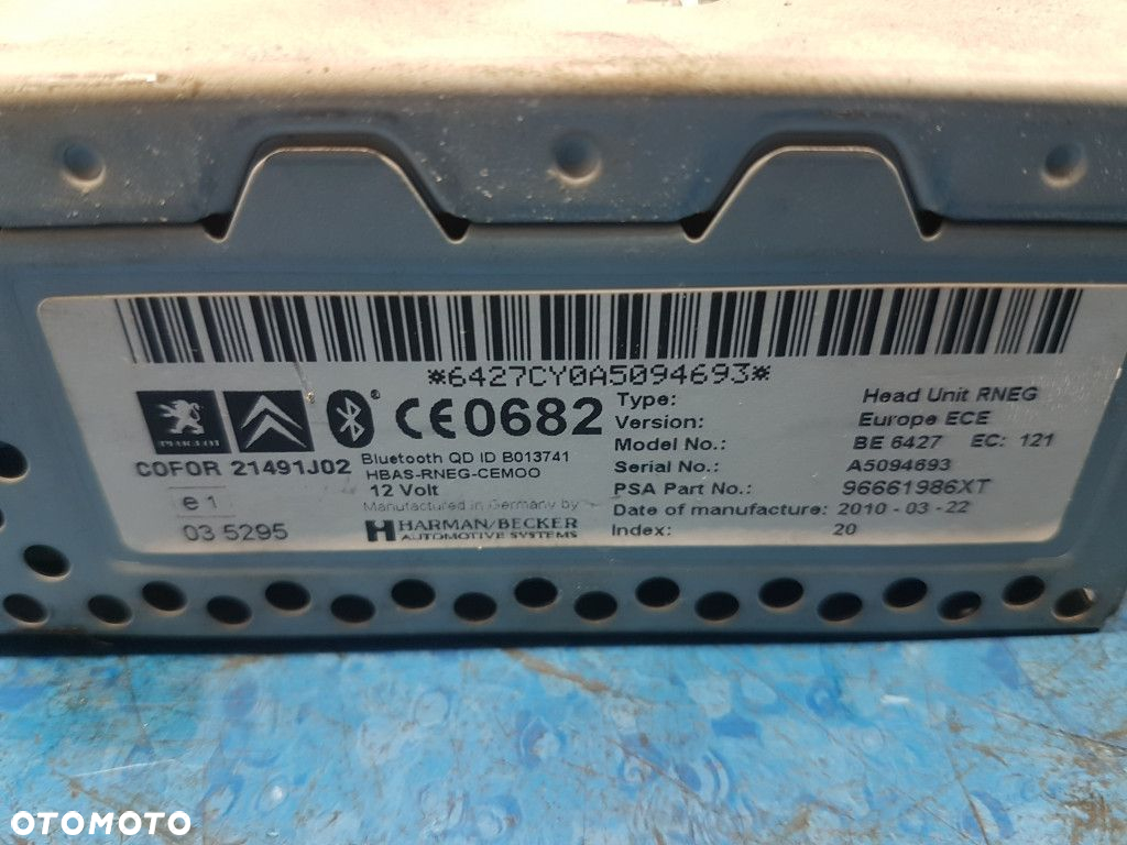 CITROEN C4 I RADIO - 6