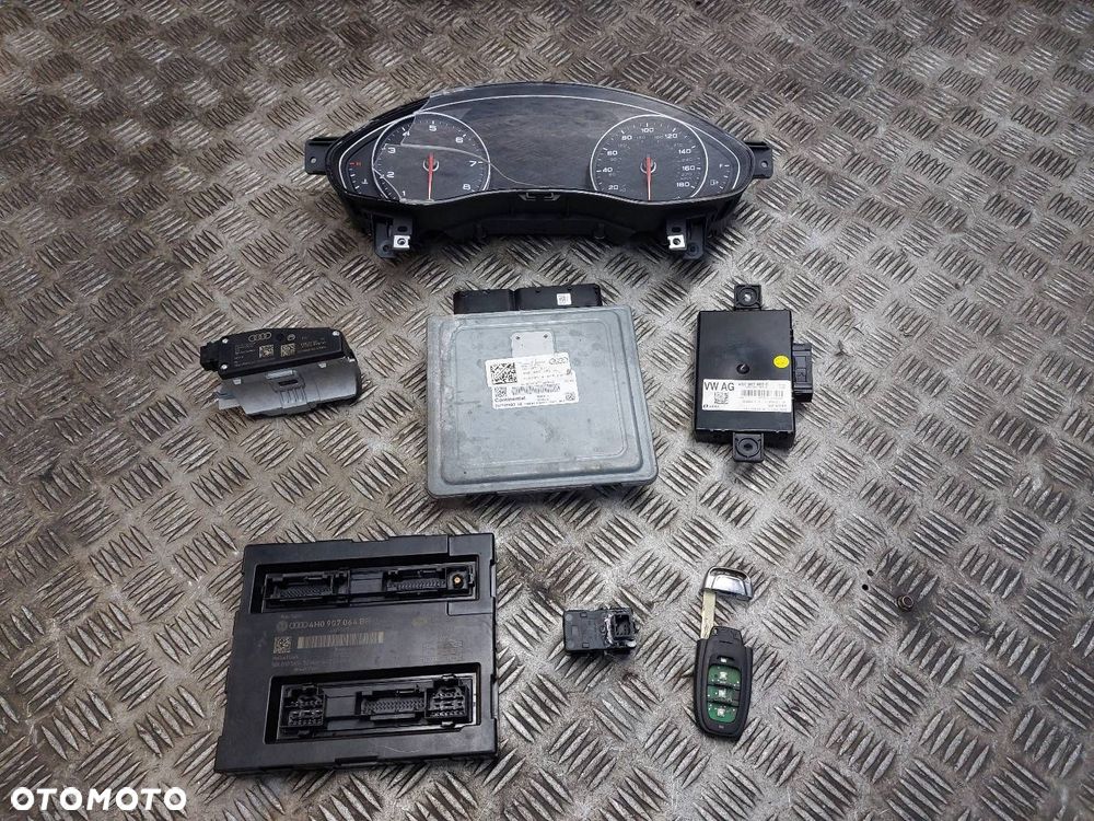 ZESTAW STARTOWY AUDI A7 4G 3.0 TFSI 4G0907551A 4H0907064BR 4G8920982G - 1