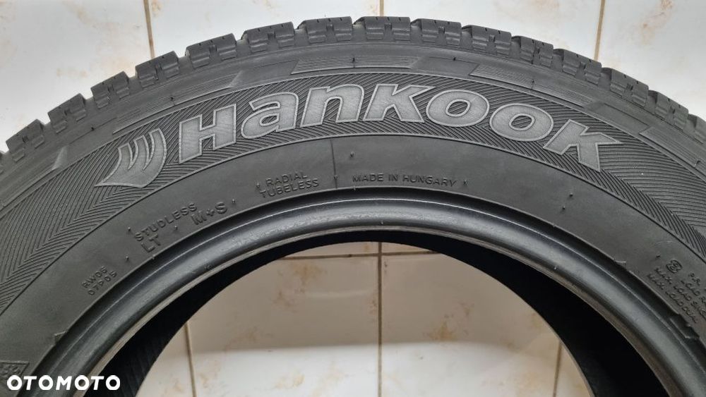 2 opony zimowe 215/65 R16C 109/107R Hankook Winter RW06 - 6