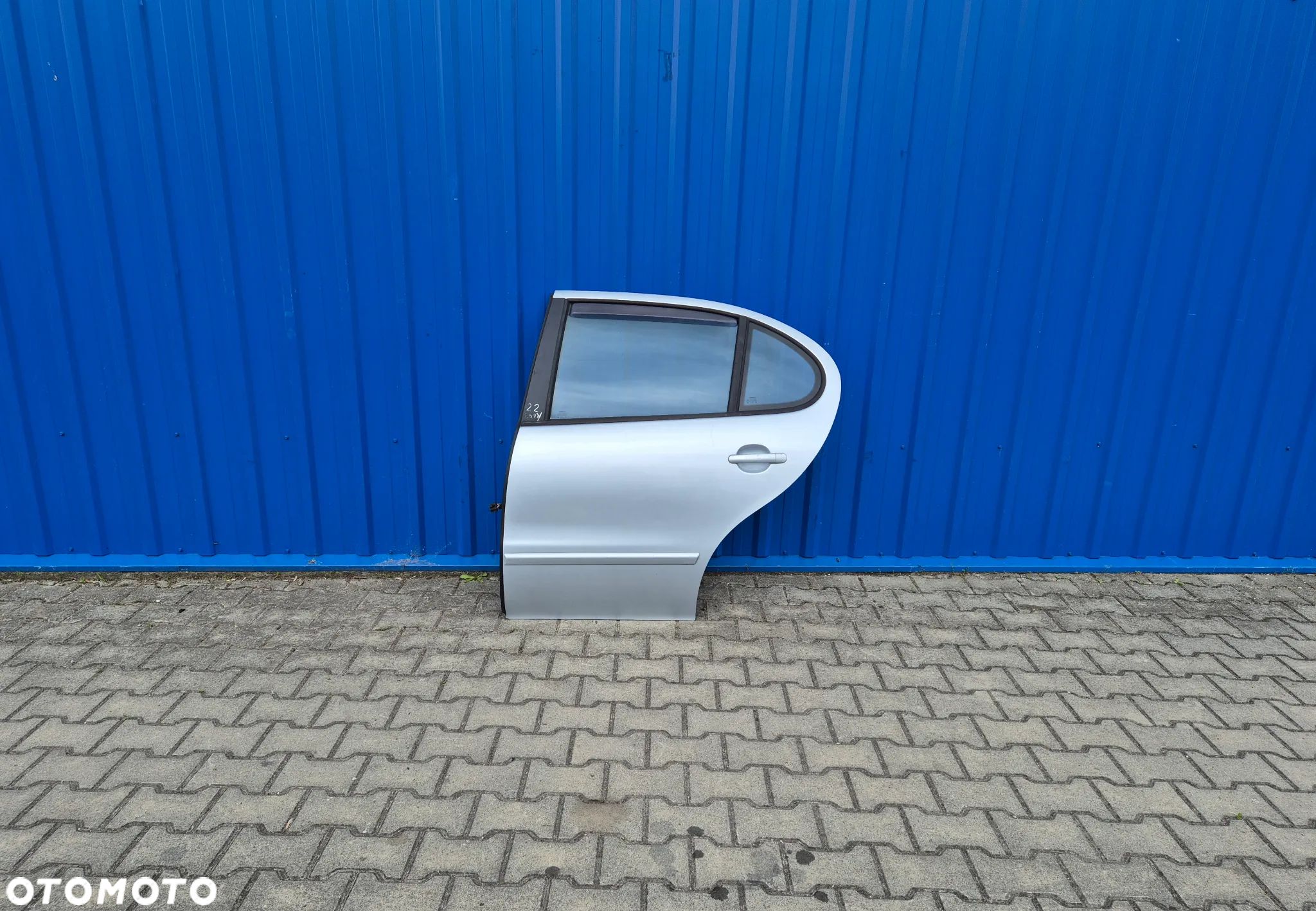 DRZWI TYŁ LEWY LEWE SEAT LEON I (1) | SEAT TOLEDO II (2) L57Y LS7Y SREBRNE - 1