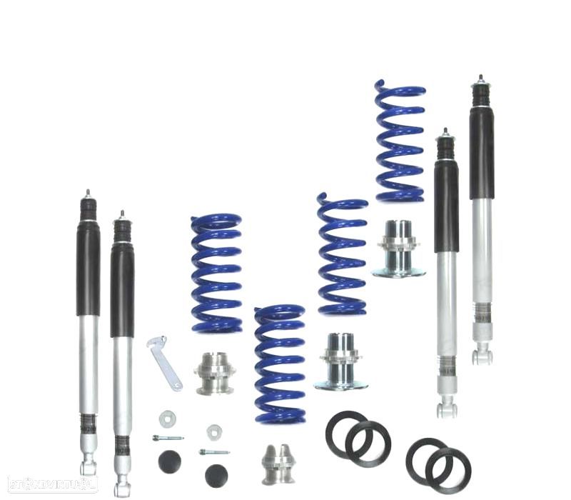 SUSPENSÃO REGULÁVEL COILOVER BLUE LINE MERCEDES SLK R170 - 1