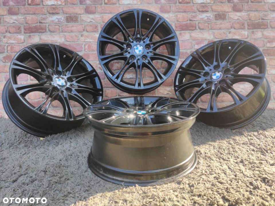 Oryginalne czarne felgi BMW 18 5x120 M pakiet Styling 135 E46 e36 E90 X3 F25 Z3 Z4 E81 E87 F30 E60 F10 F30 F34 JR 7896470 8j ET47 8.5j ET50 7915635576 - 28