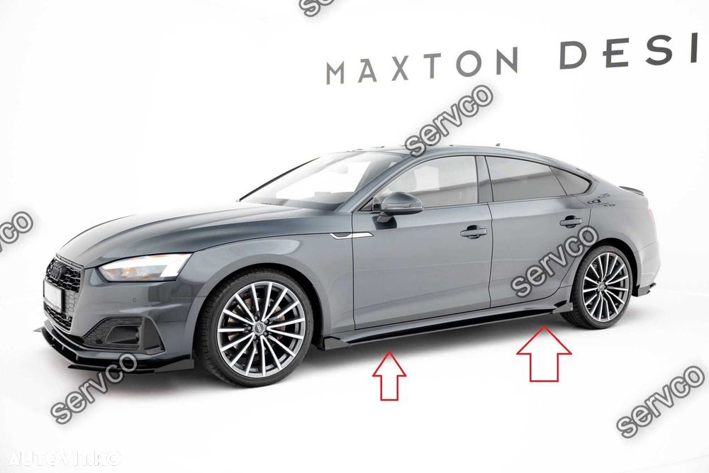 Praguri si flapsuri Audi A5 Sportback F5 2019-2024 v3 - Maxton Design - 2