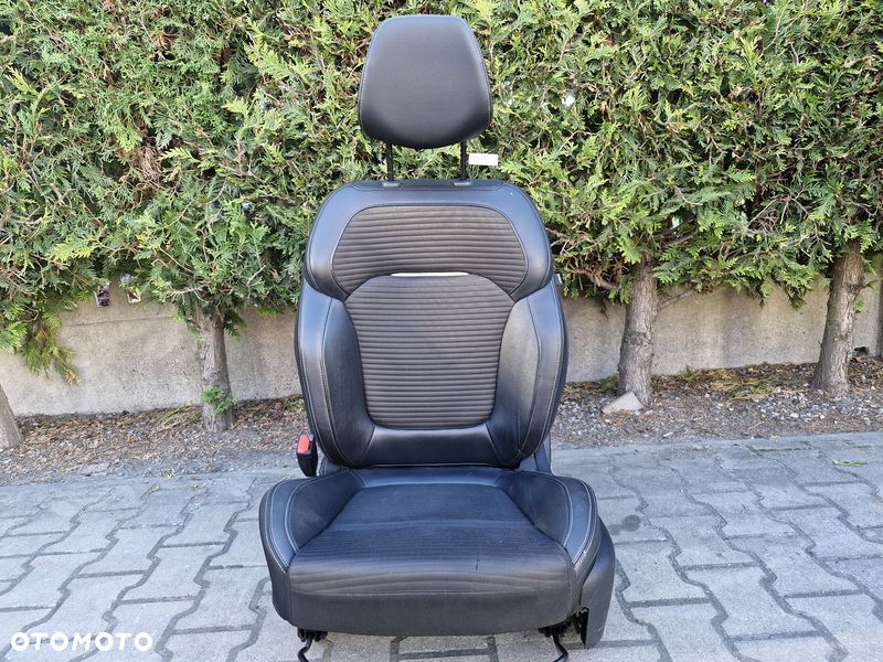 renault scenic iv 4 fotel kierowcy lewy przód półskóra eu europa - 2