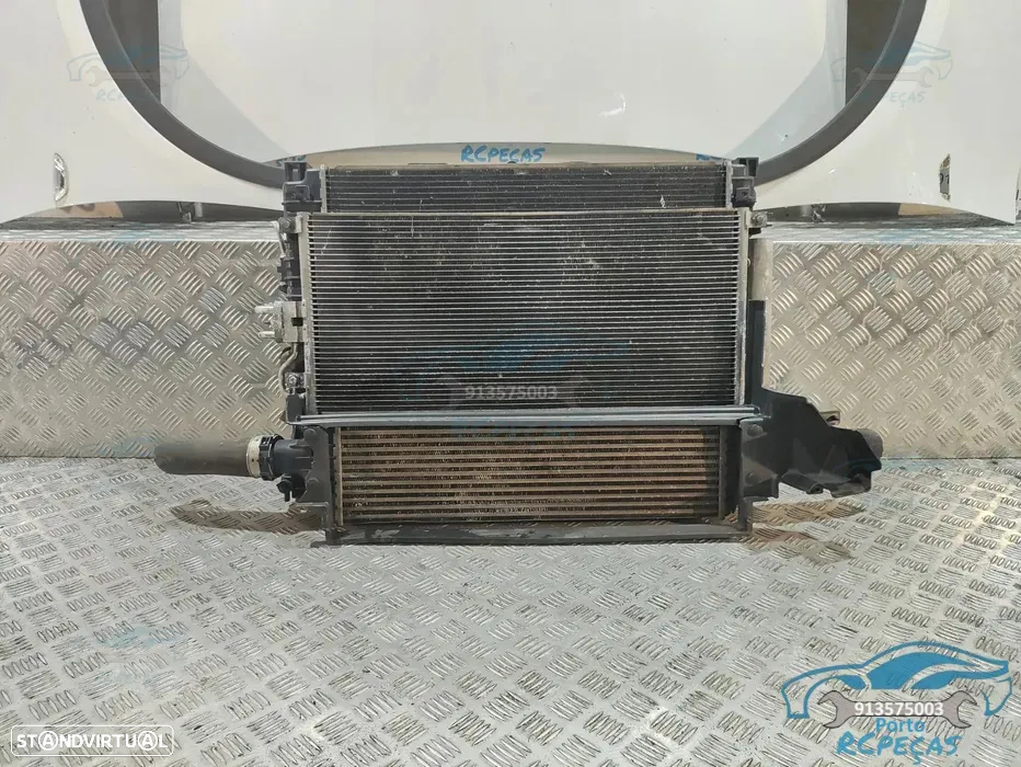 Frente Completa Opel Mokka - J13 | Diesel - A17DTS - Parachoques | Parachoque | Grelha | Grelhas | Otica | Oticas | Guarda Lamas | Lama | Capo | Capot | Reforço | Fibra | Radiador | Ventilador | Radiadores | Para-choques - 6
