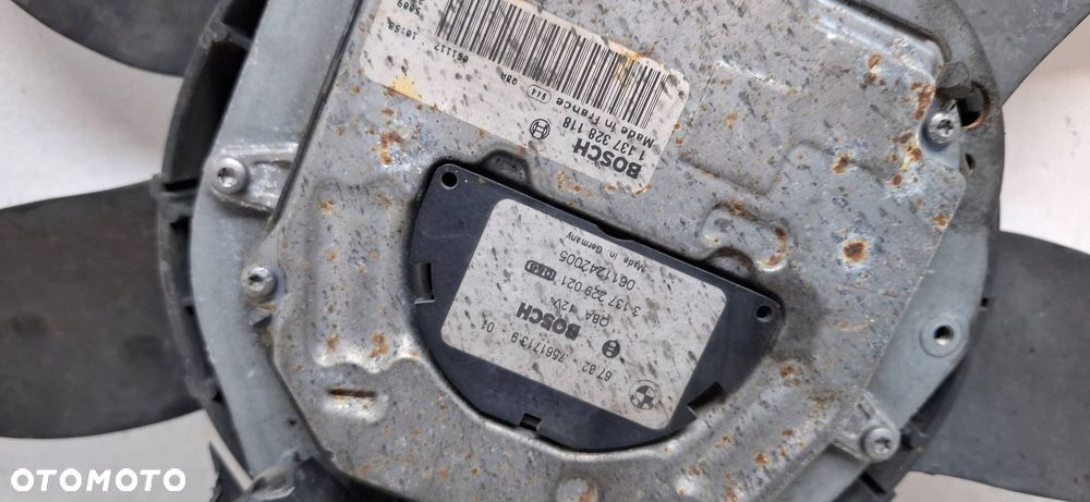 bmw 3 e90 e91 04- wentylator chłodnicy - 4