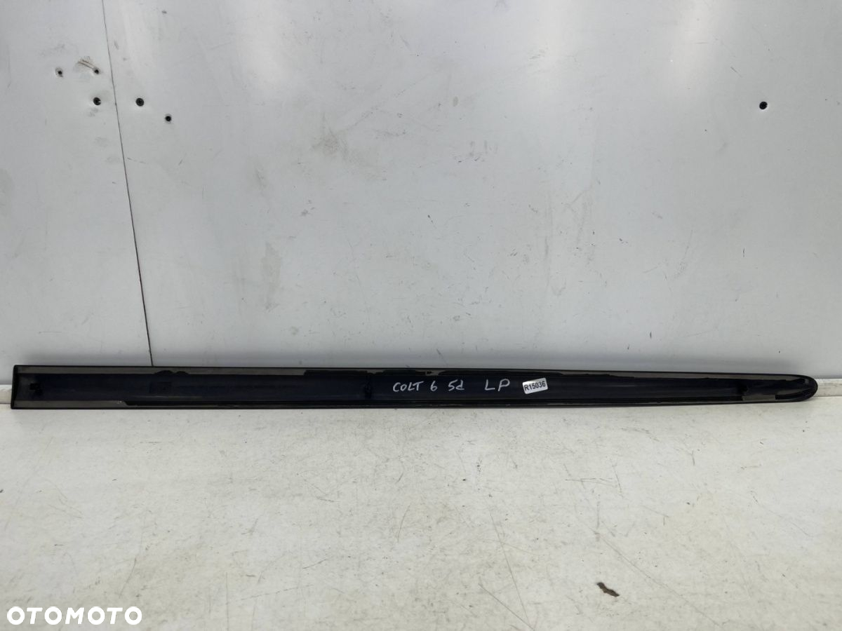 Listwa Mitsubishi Colt 6 VI Z30 5Drzwi 04-12r. LEWA przednia nakładka drzwi lewy przód mr957273 - 8