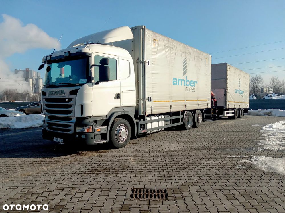 Scania R440 HDS HMF Przyczepa Wecon - 6