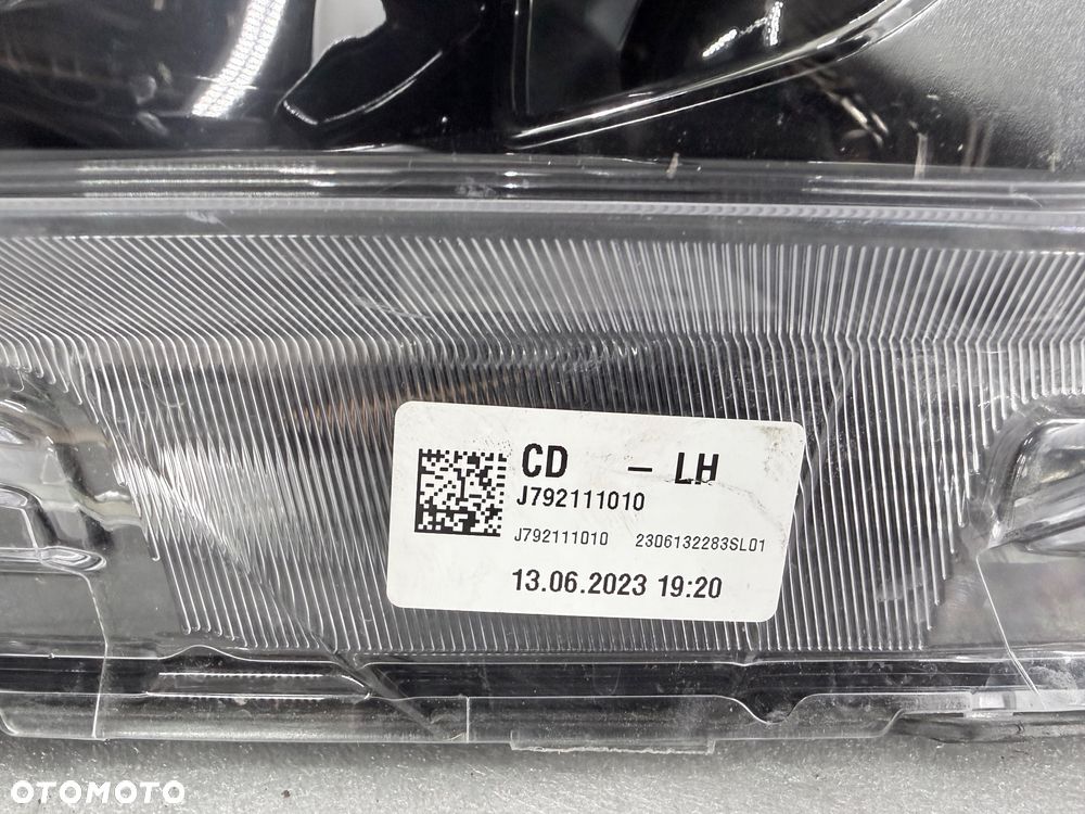 Reflektor lampa przód lewa KIA Ceed III 3 LIFT 92101J7500 - 2