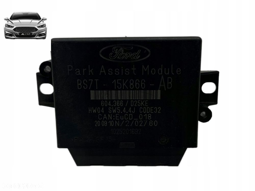 MODUŁ PARKOWANIA PDC FORD MONDEO MK4, S-MAX MK1 LIFT BS7T-15K866-AB - 1