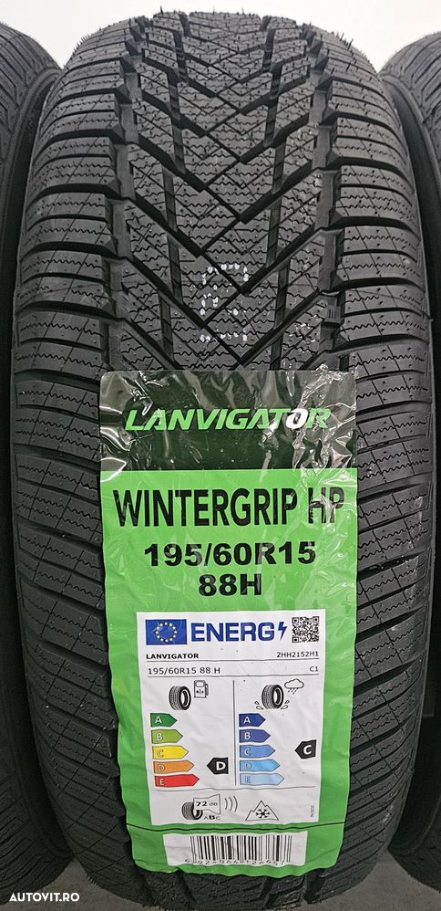195/60 R15, 88H, LANVIGATOR Wintergrip HP, Anvelope iarna M+S - 2