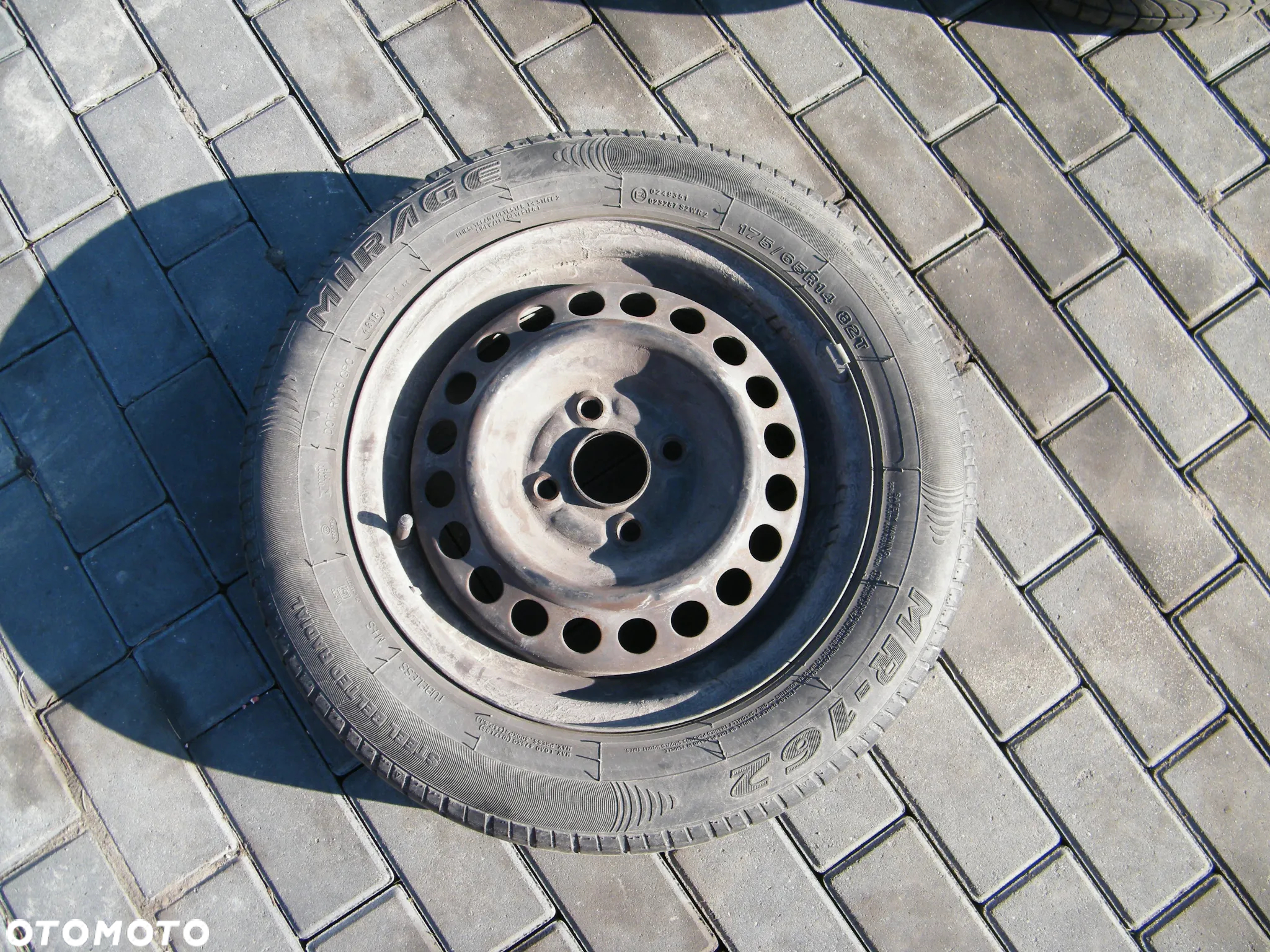 Koła komplet kół felgi stalowe opony letnie 175 / 65 / R14 Honda Jazz - 10