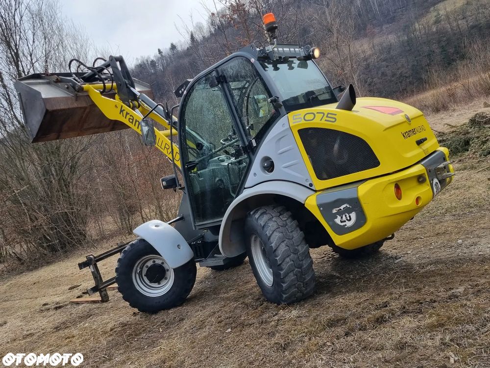 Kramer 5075 Ładowarka kołowa czołowa 353 jak Nowa import Norwegia 2018rok 2500 mtg Oryginał Widły i łyżka silnik Yanmar. Zero luzów i wycieków. Aktualne Badania DEKRA BMWT. Wielka Okazja. Maszyna jak nowa z Salonu. Pochodzi z Gospodarstwa Norweskiego - 1