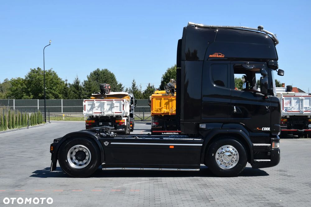 Scania R520 V8 / EURO 6 / FULL AIRMATIC / RETARDER / KLIMATYZACJA / ACC / 2 ZBIORNIKI PALIWA / ALUFELGI / LEDY / FULL SPOILERY / WERSJA PREMIUM / SPROWADZONA - 4