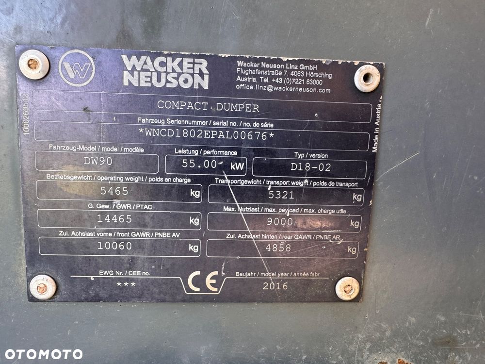 Wacker Neuson DW90 - 3
