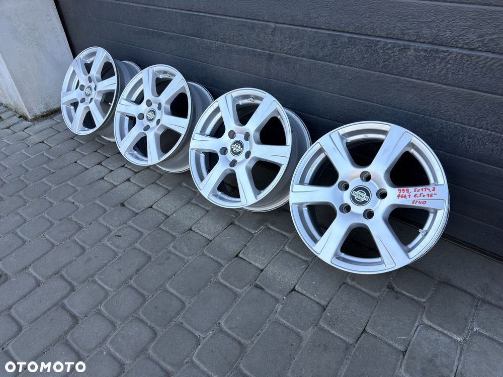 Felgi aluminiowe 16” 5x114,3 do Nissan - 1