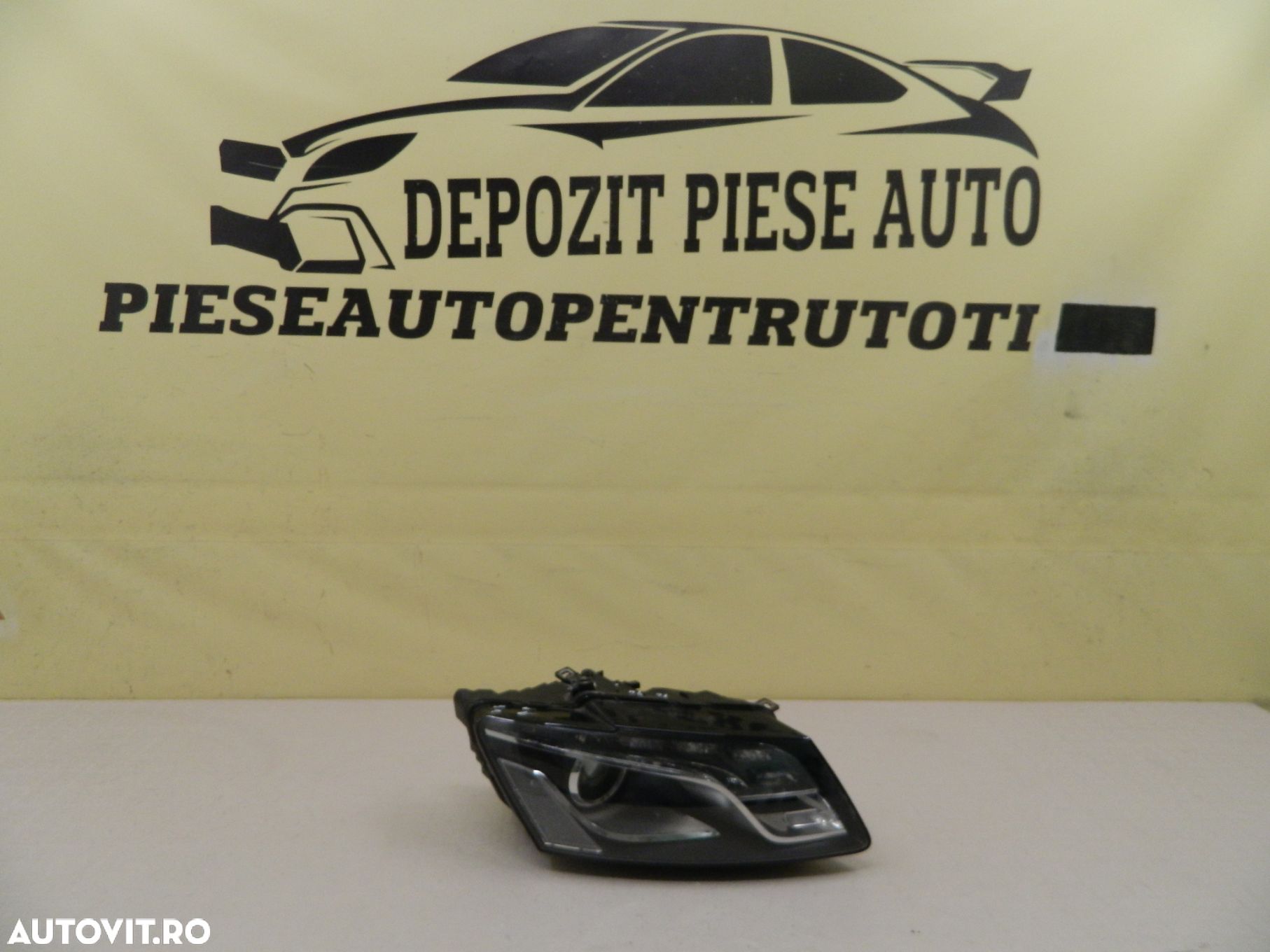 Far dreapta Audi Q5 8R Xenon LED, 2008, 2009, 2010, 2011, 2012, cod origine 8R0941004D. - 1