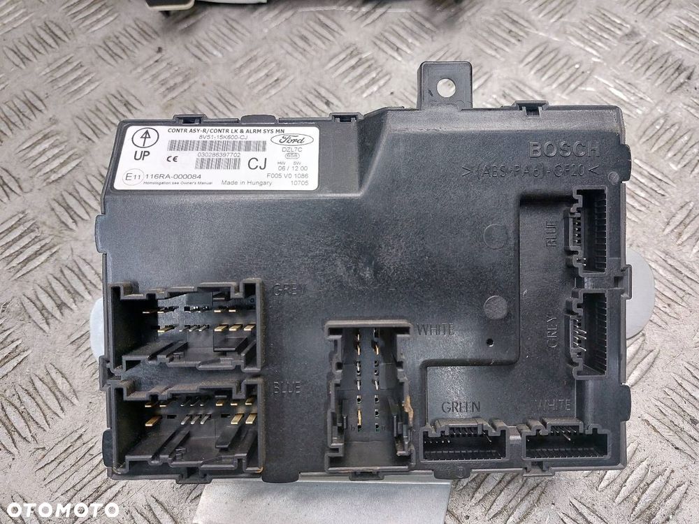 ZESTAW STARTOWY FORD FIESTA MK6 BV21-12A650-YA  9V213F880EC 8A6T-15607-AB - 7