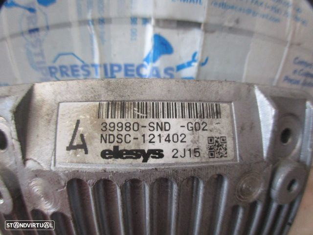 Modulo 39980SNDG0 HSNDX1007M 39980SNDG02  HONDA CIVIC FD3 2010 1.3 HYBRID 95CV 4P PRETO Módulo Coluna De Direção - 4