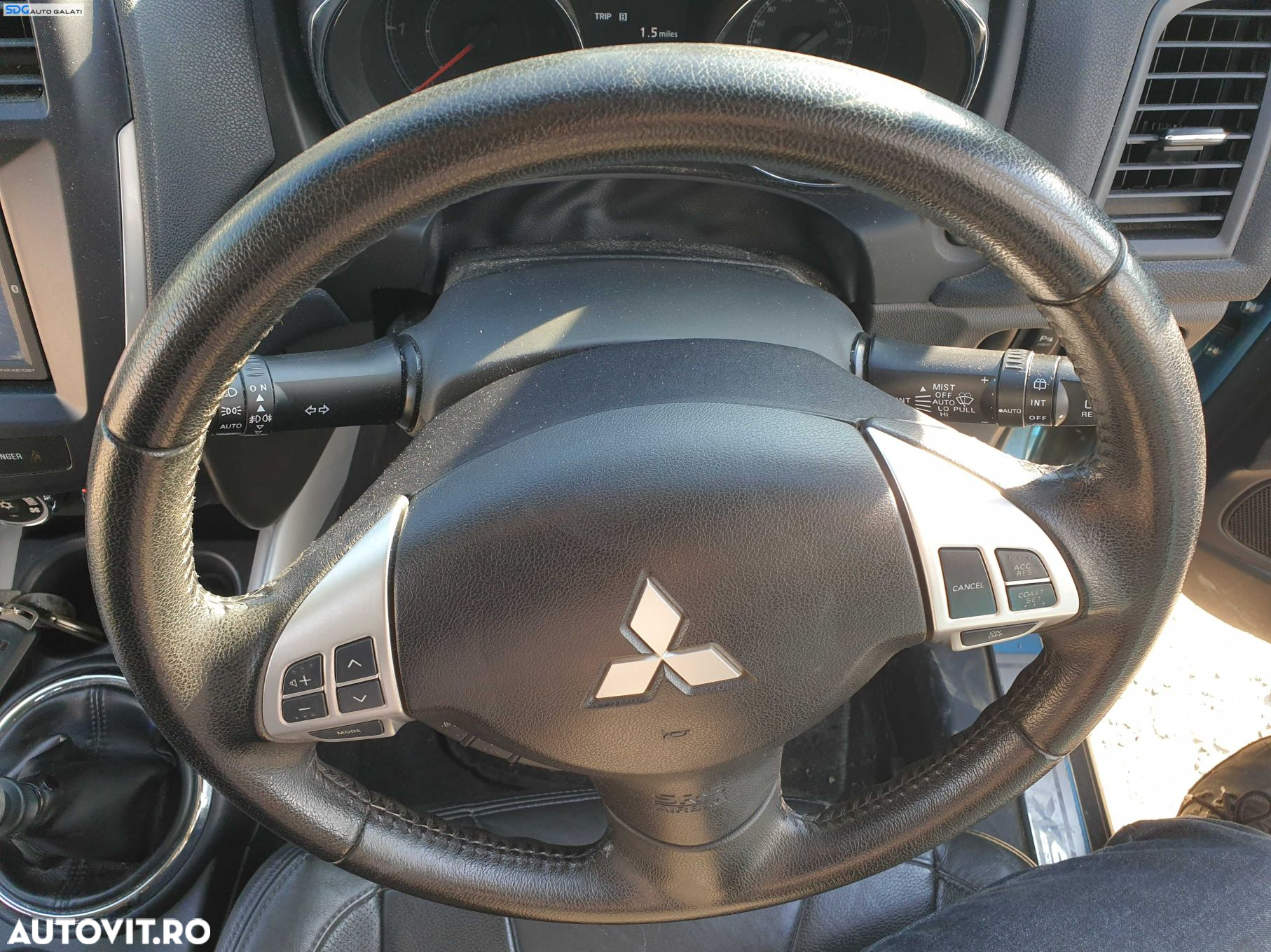 Volan 3 Spite Piele cu Comenzi Mitsubishi ASX NFL Non Facelift 2010 - 2012 [K0591] - 2