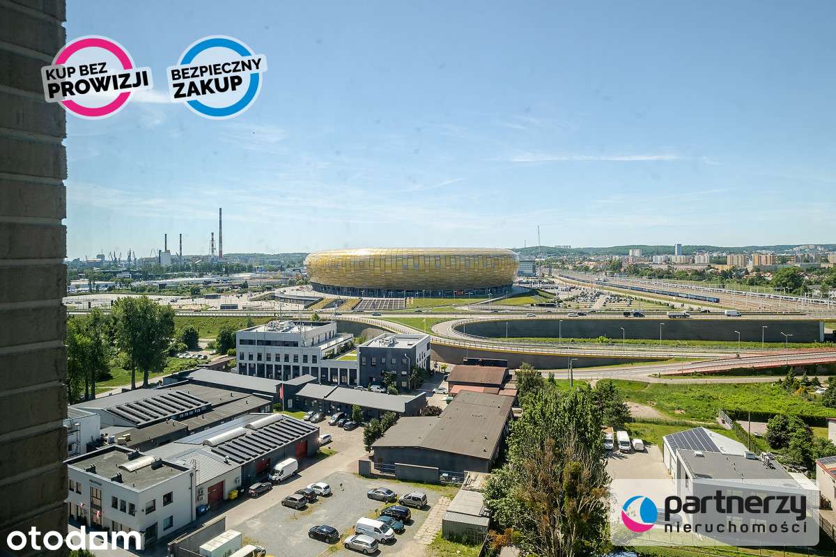 3 pokoje Letnica 65m2, 11 piętro, piękny widok!