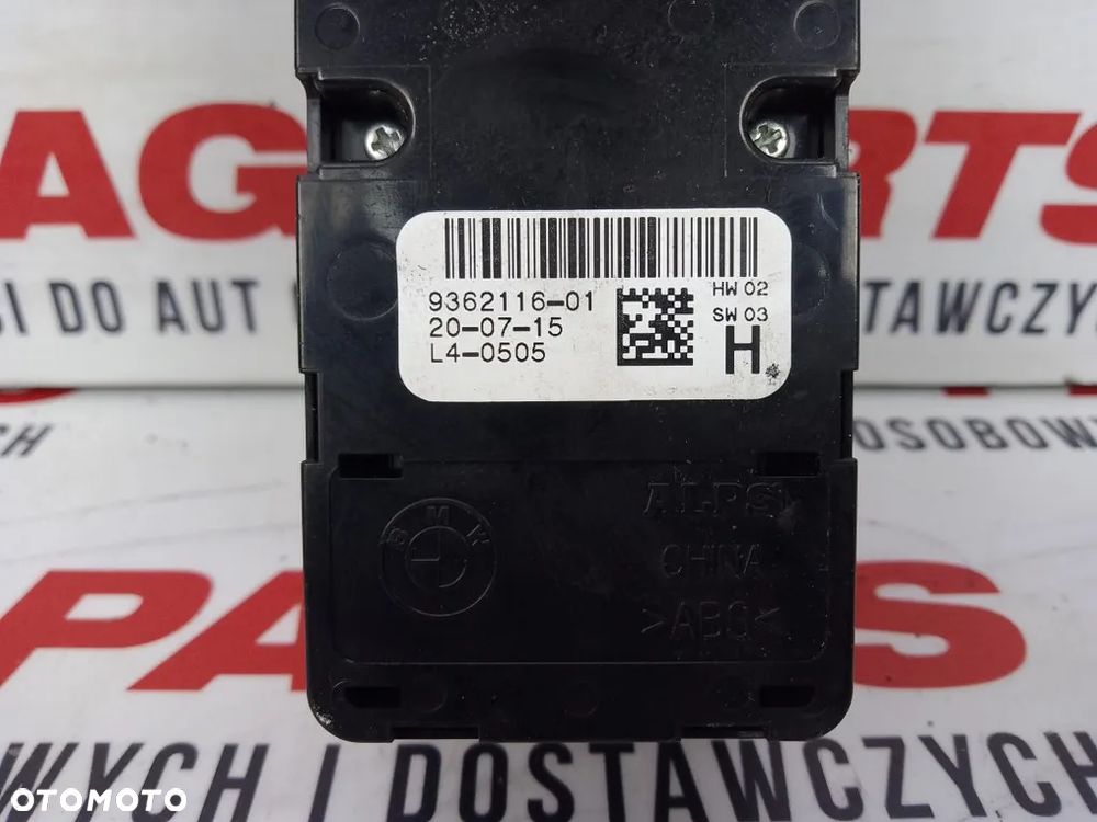 Panel Sterowania Szyb Lewy Przełącznik Lusterek Bmw F15 F45 F48 9362116 - 3
