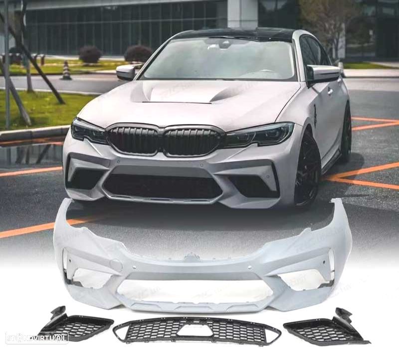 PARA-CHOQUES FRONTAL BMW G20 G21 19-22 LOOK M2C COMPETITION - 1