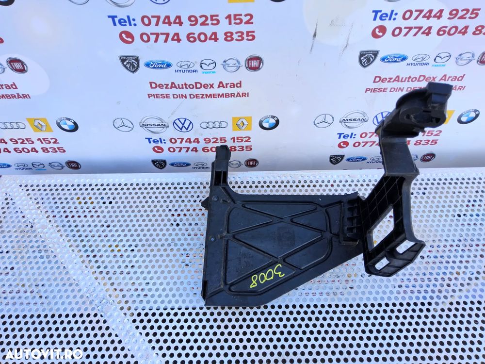 Suport calculator motor Peugeot 3008 an 2016-2024 Opel crossland grandland 5008 cod 9808674780 - 1