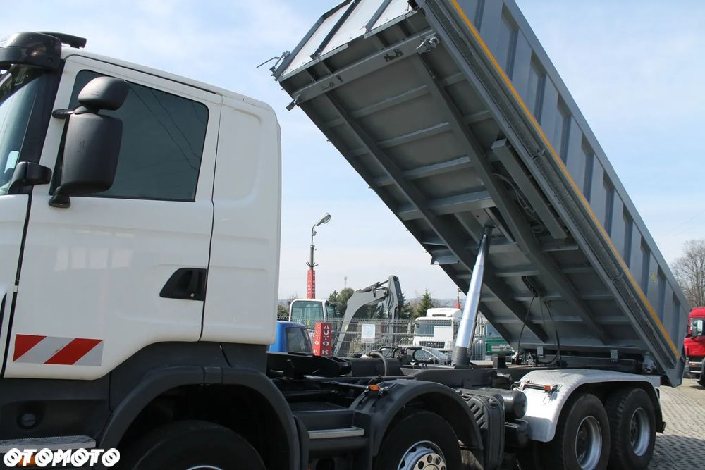 Scania R500 wywrotka 8x4 bordmatik manual faktura vat - 8