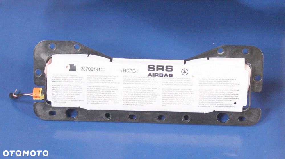 DESKA ROZDZIELCZA KONSOLA AIRBAG MERCEDES SLK W172 R172 ORYGINAŁ - 7