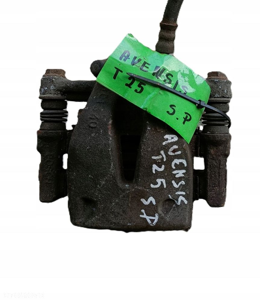 TOYOTA AVENSIS T25 03-09 r. ZACISK HAMULCOWY Z JARZMEM PRAWY TYŁ + - 1