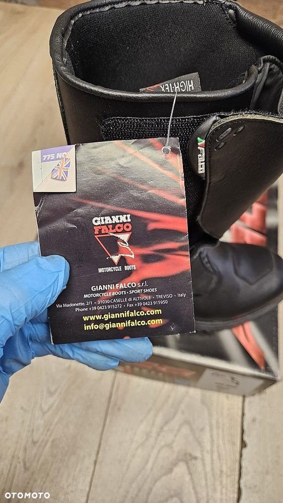 Buty Motocyklowe Gianni Falco 480 RAID  Rozmiar 41 - 10