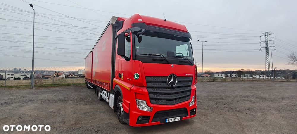 Mercedes-Benz ACTROS  MP5 euro6 6x2 jumbo zestaw  120m 38palet - 1