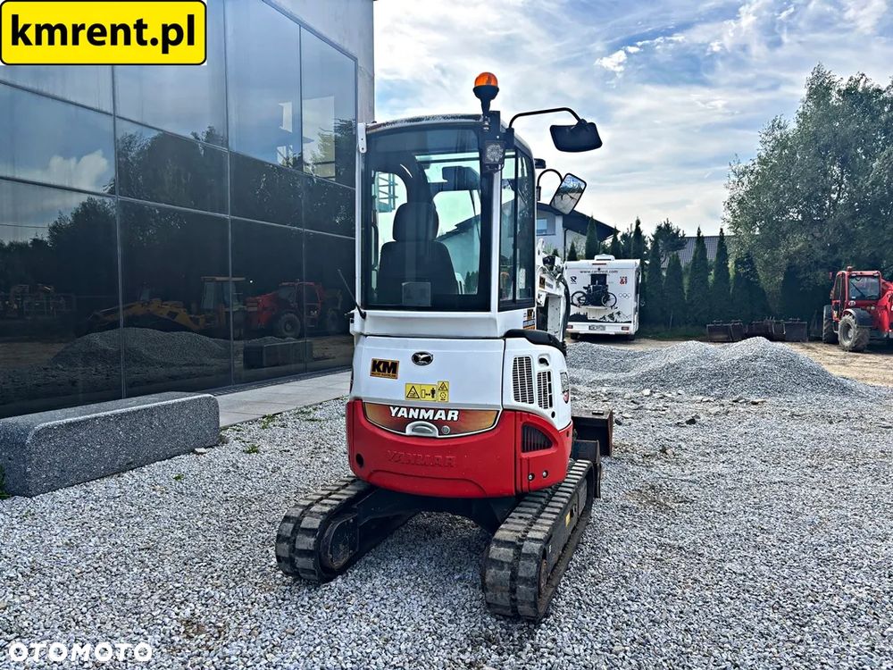 Yanmar VIO 20-4 MINI-KOPARKA 2016R | Wacker Neuson 2503, ET24, 2503, Bobcat E25, Schaeff TC25, Volvo ECR25D, Kubota KX027-4, Komatsu PC22MR-3 - 20