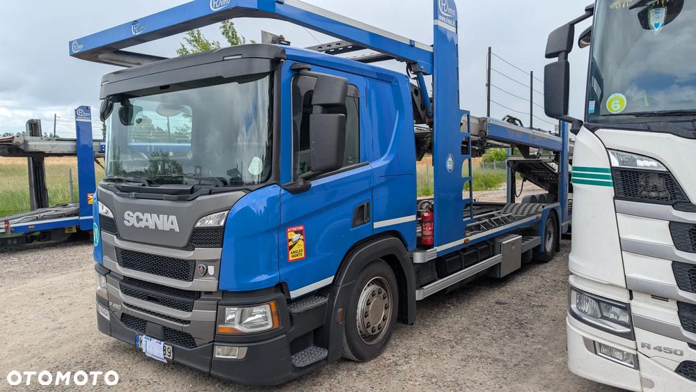Scania P450 + Rimo PL7 laweta - 2