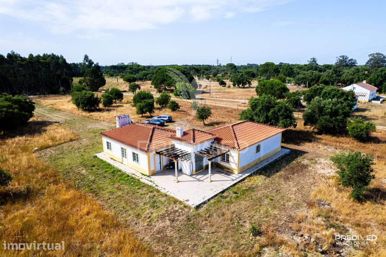 Herdade com 39500 m2 e Habitação com 150 m2 de área coberta em ótim... - Grande imagem: 3/36