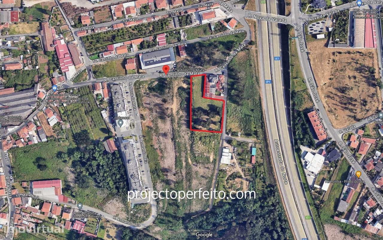 Lote de Terreno  Venda em Santa Maria de Lamas,Santa Maria da Feira - Grande imagem: 3/6