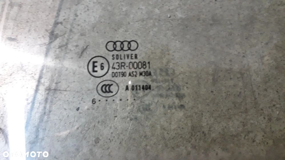szyba drzwi przód tył lewa prawa A6 C6 2.0 FSI TFSI BPJ - 4