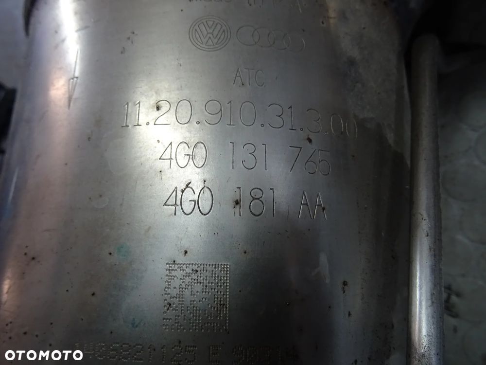 4G0131765 4G0181AA katalizator DPF 3.0 TDI CDU Audi A6 C7 A7 A8 czesci - 3