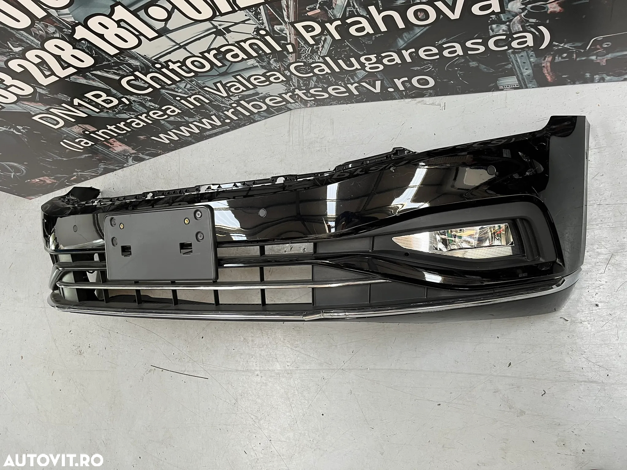 BARA FATA VW PASSAT B8 FACELIFT 3G 2019 - NEGRU 3G0807221F - 3
