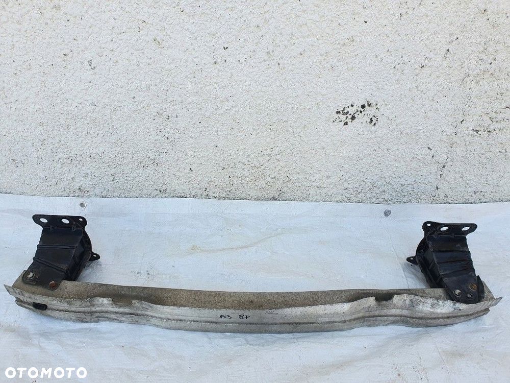 AUDI A3 8P LIFT 2012r WZMOCNIENIE BELKA ZDERZAKA PRZÓD STREFA ZGNIOTU - 3