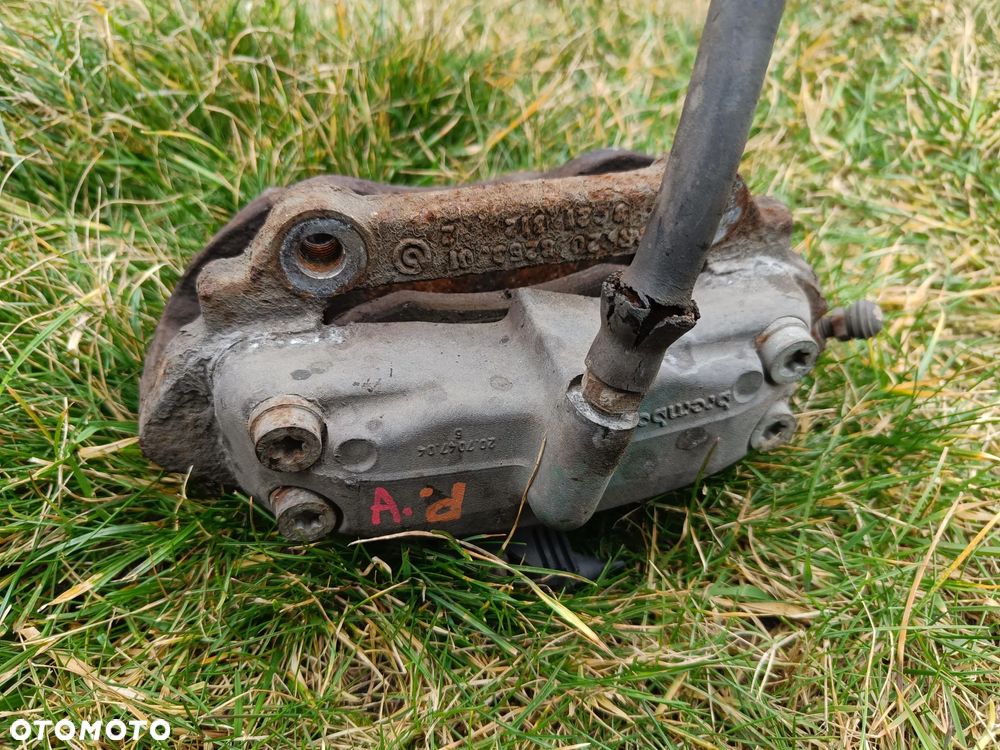 MERCEDES W211 3.2 CDI ZACISK HAMULCOWY LEWY PRAWY 312MM 4-TŁOCZKI PRZEDNI PRZÓD - 9