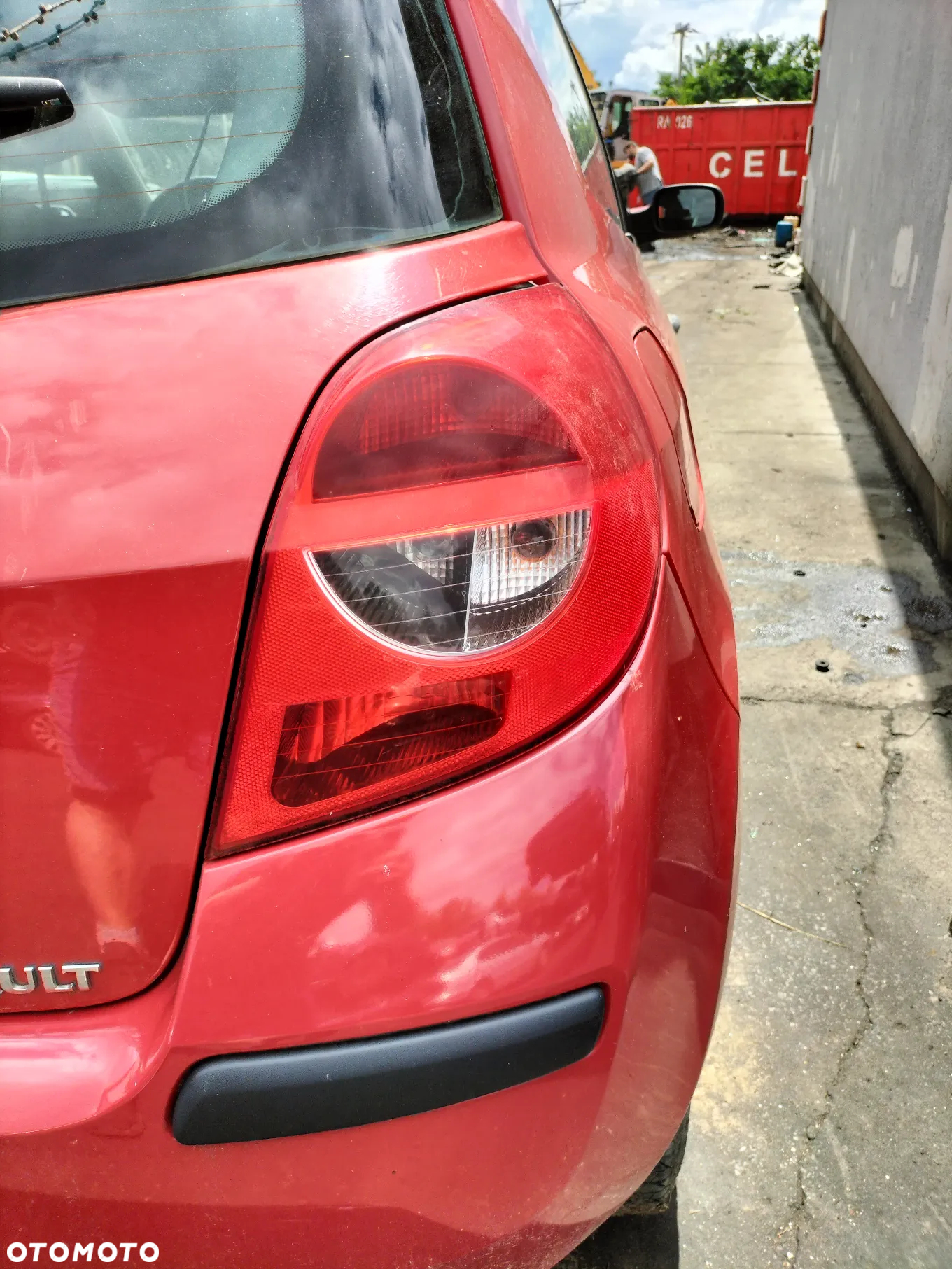 KLAPA BAGAŻNIKA RENAULT CLIO III 1.5 DCI 05-09r PRZED LIFT KOD LAK. OV727 - 4