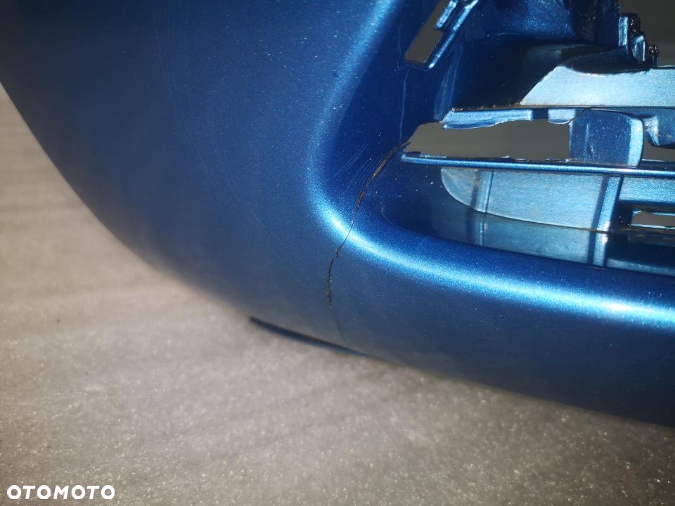 OPEL CORSA E NA 6 X PDC , BŁĘKITNY METALIK ZDERZAK PRZEDNI PRZÓD NR AUKCJI NZ519 - 18