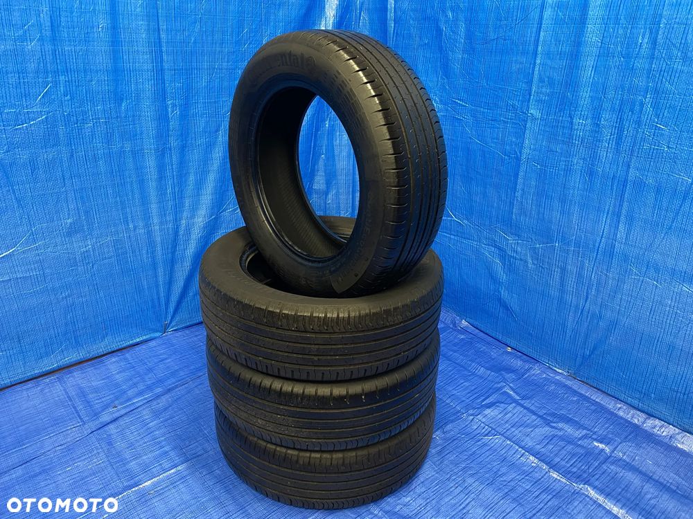OPONA 17 OPONY LETNIE LATO KOMPLET OPON 4SZT CONTINENTAL CONTI ECOCONTACT 5  215/60R17 96H BIEŻNIK 6,3mm - 4