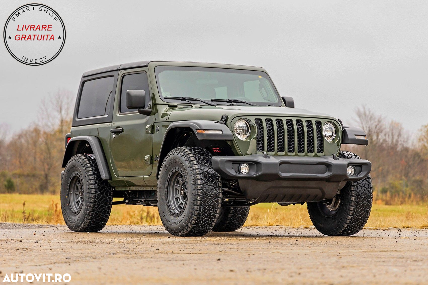 Extensii Aripi Fata Jeep Wrangler JL (2018-2024) Semnal Dinamic- livrare gratuita - 10