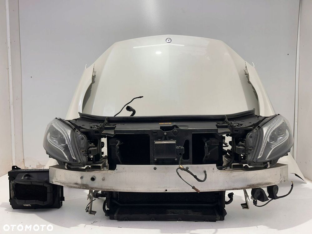 MERCEDES S KLASA W222 AMG ZDERZAK MASKA CHŁODNICE - 5